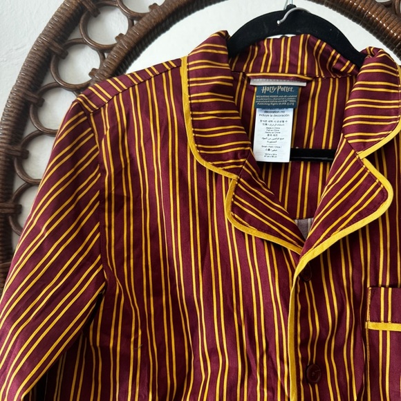 Pottery Barn PB Teen X Harry Potter Gryffindor Pajama Set Unisex Size S - Picture 5 of 9